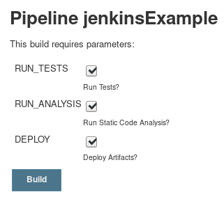 Customized boolean parameters in Jenkins to perform presets of builds